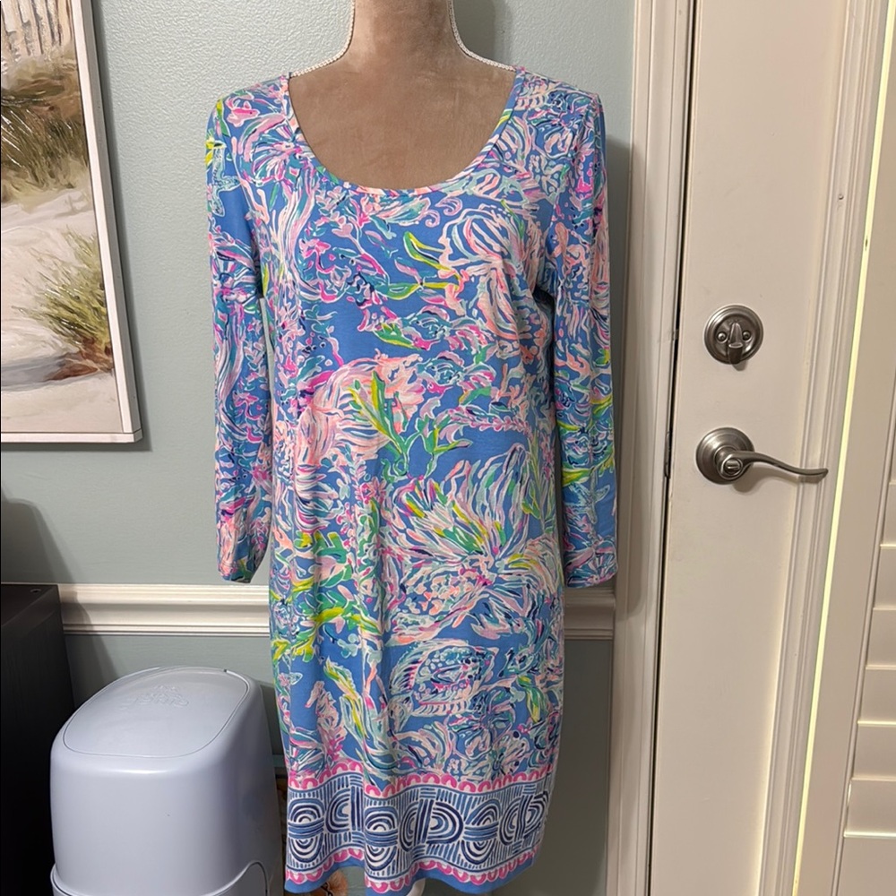 Colorful Floral Print NWOT Lilly Pulitzer  Dress
